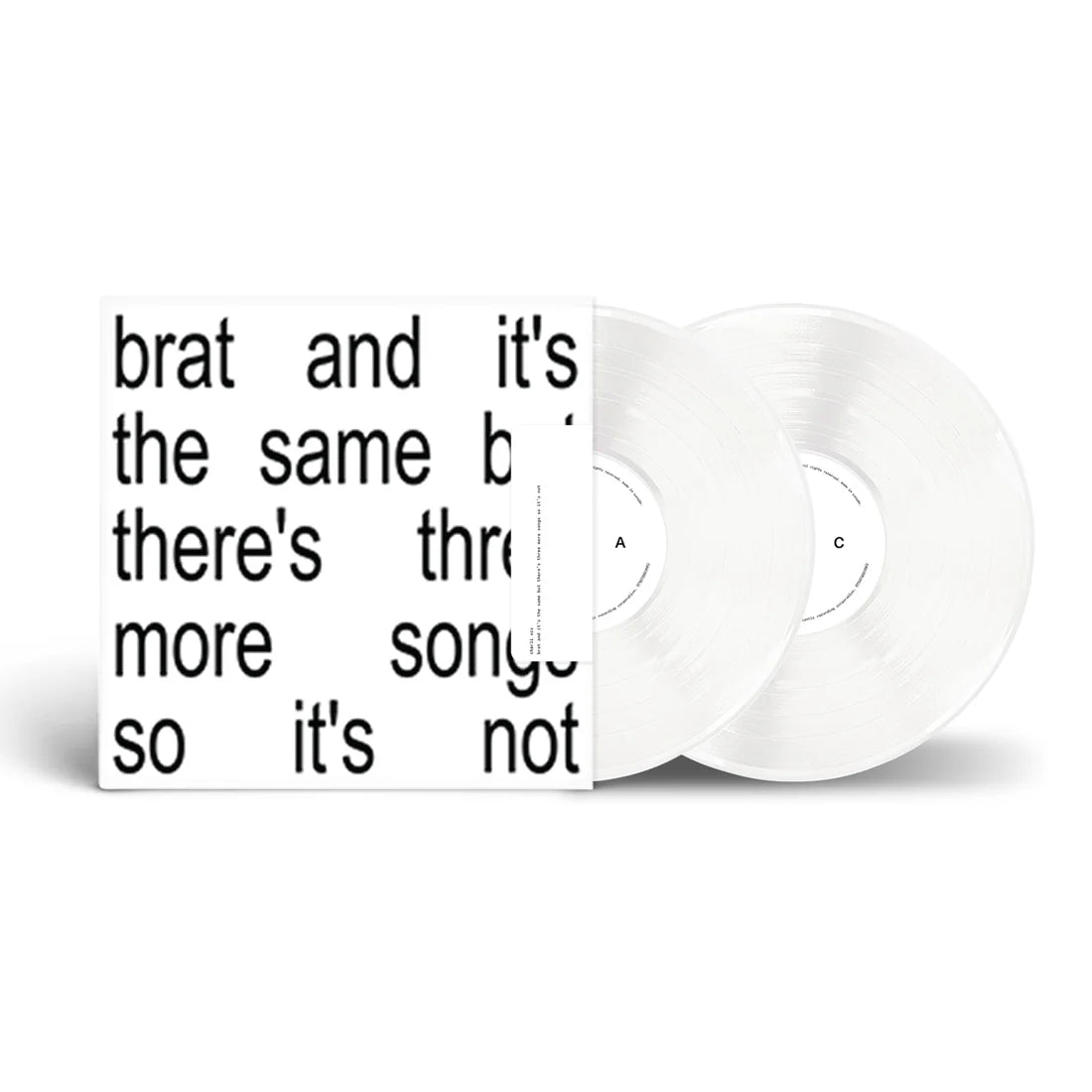 Charli xcx - Brat and it's the same but there's three more songs so it's not 2xLP