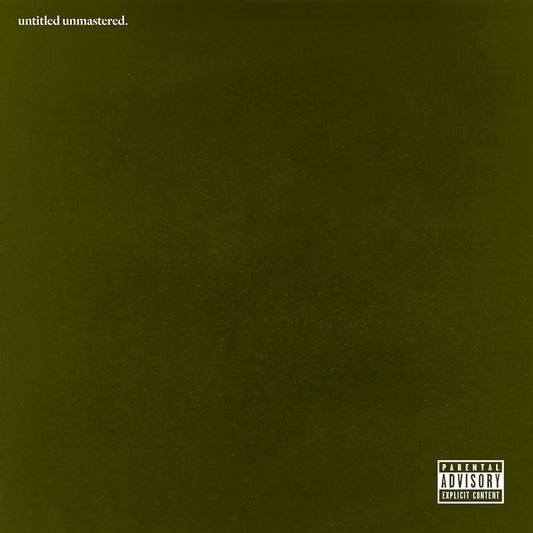 Kendrick Lamar - untitled unmastered LP