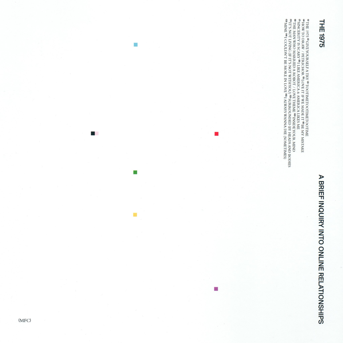 (D) The 1975 - A Brief Inquiry Into Online Relationships (Import) 2xLP