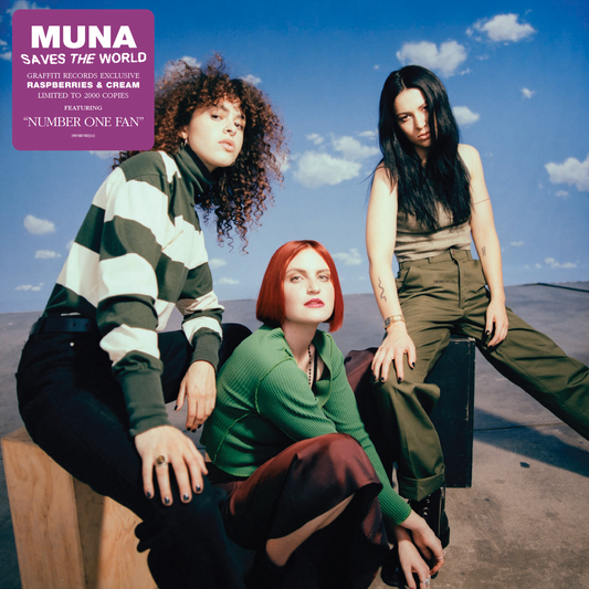 (D) MUNA - Saves the World LP (Graffiti Records Exclusive)