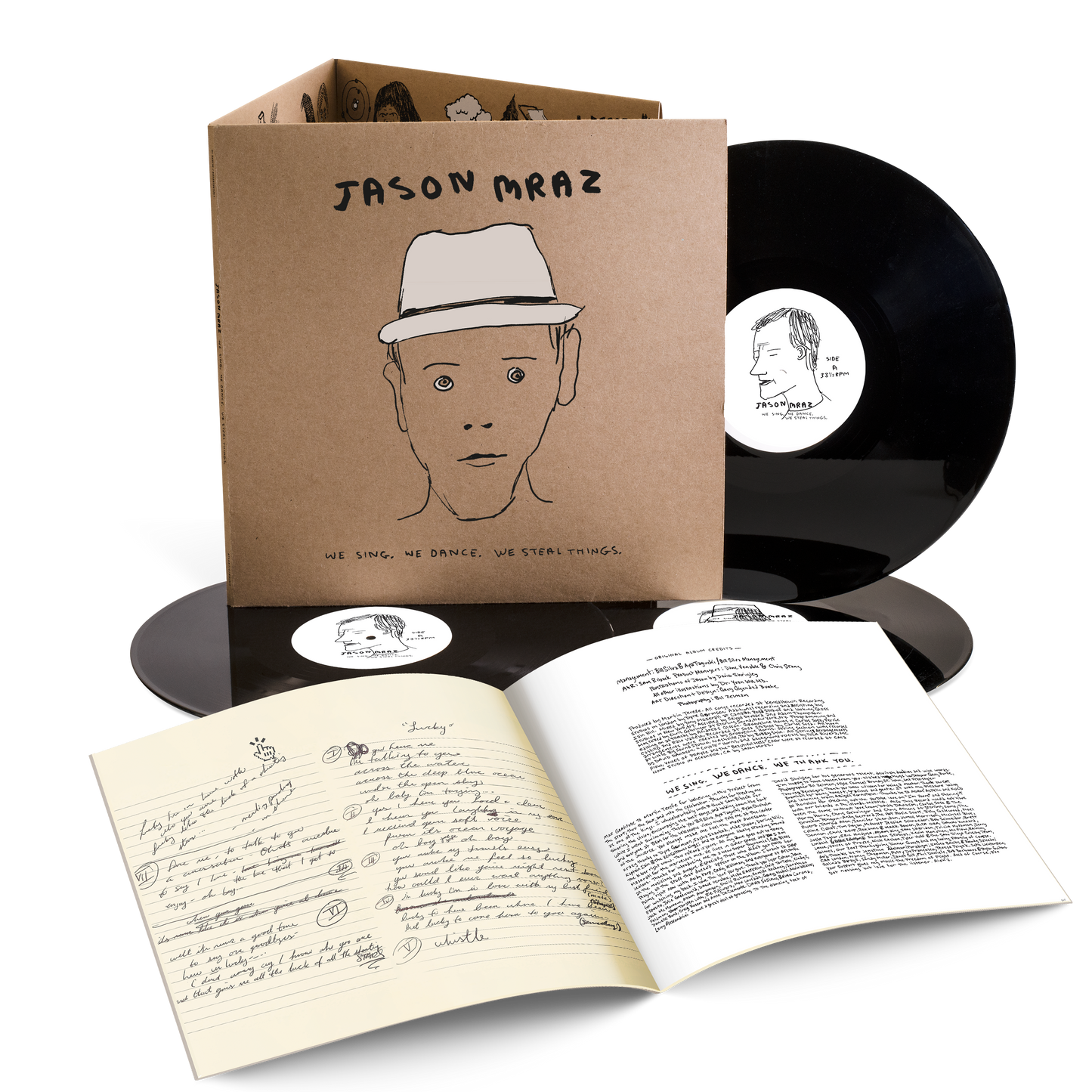 Jason Mraz - We Sing. We Dance. We Steal Things. (15th Anniversary Deluxe Edition) 3xLP