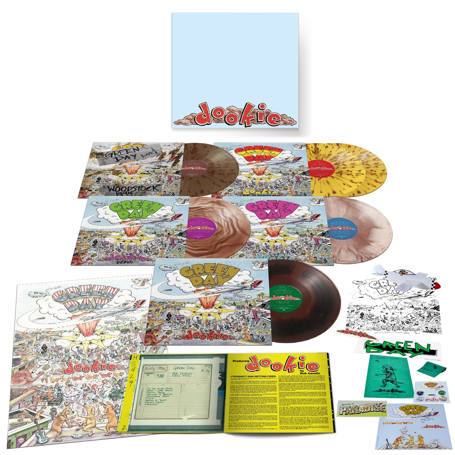 Green Day - Dookie (30th Anniversary) 6xLP Boxset