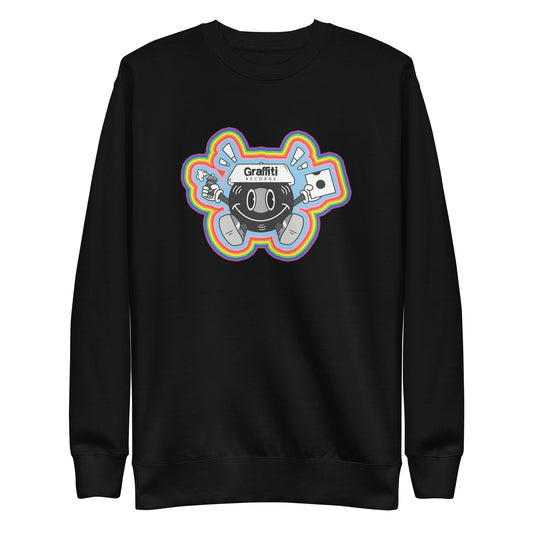 Graffiti Records Mascot Unisex Premium Sweatshirt